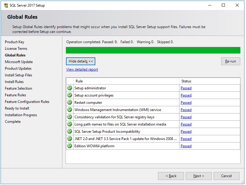 SQL Server 2017 Kurulumu